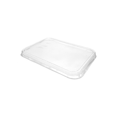 Крышка для лотка под запайку 147х109х13 прозрачная ПЭТ Георг полимер