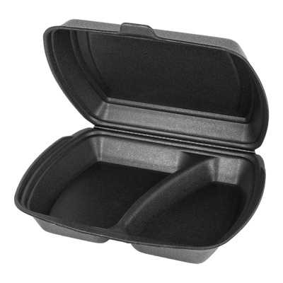 Ланч-бокс-2-секции-247х208х63-черный-Росспак