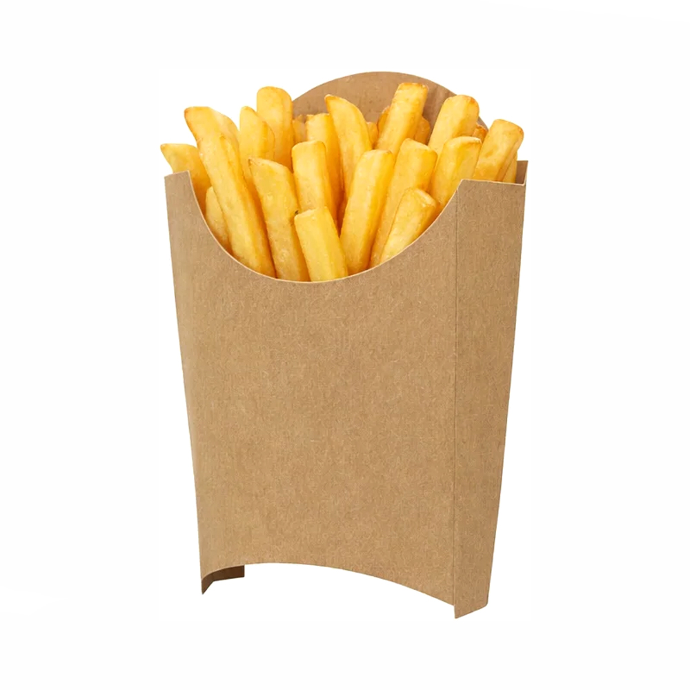 Коробка для картофеля фри 103х54х137 крафт ECO FRY M DoECO НЕ ЗАКАЗЫВАТЬ