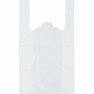 Пакет-майка ПНД 25+12х459 белая