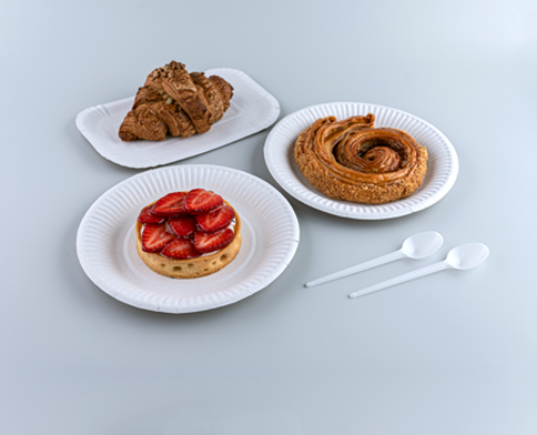 Бумажные тарелки Бумажные тарелки