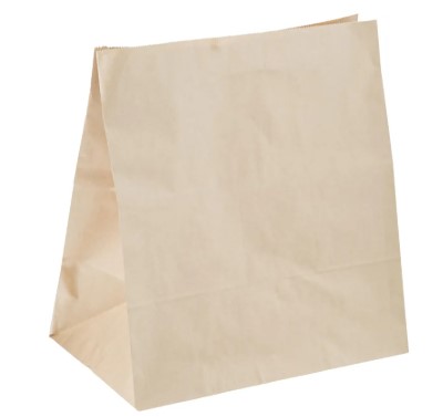 Пакет бумажный 320х200х340 крафт 70 гм2 с прямоугольным дном без печати Пакет бумажный 320х200х340 крафт 70 гм2 с прямоугольным дном без печати