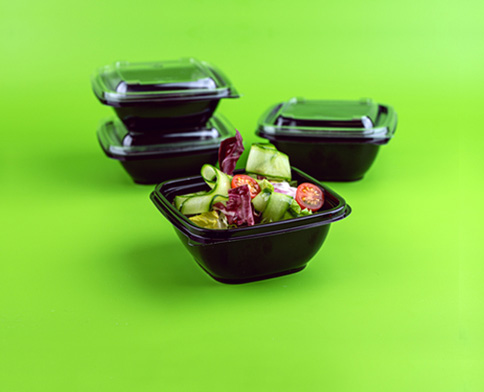 Контейнеры с раздельной крышкой (салатные) Контейнеры с раздельной крышкой (салатные)