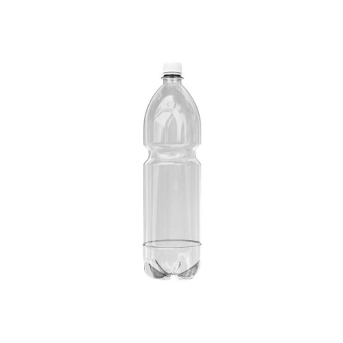 Бутылка ПЭТ 1,5 л (б/цв.) с белой крышкой
